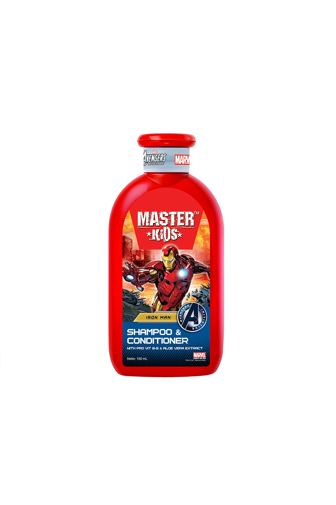 Master Kids Iron Man Shampoo & Conditioner 150ml
