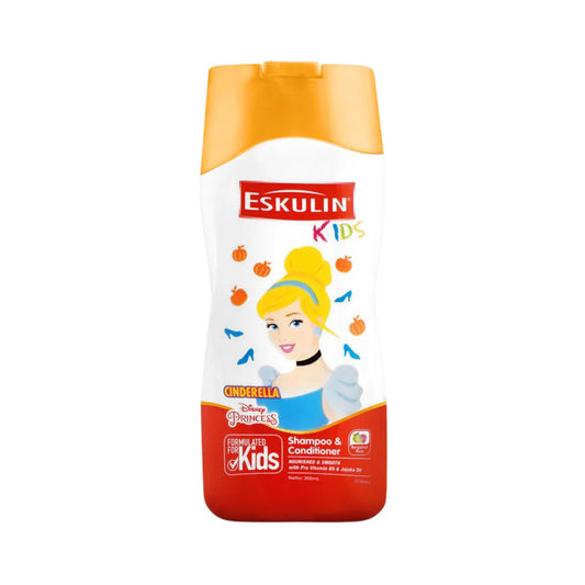Eskulin Princess Cinderella Kids Shampoo & Conditioner 200ml