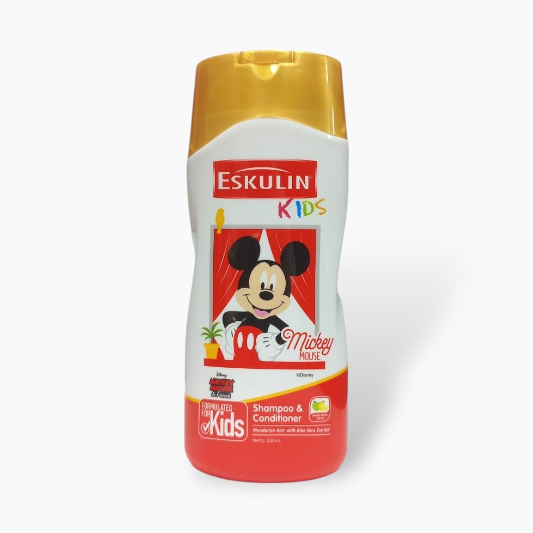 Eskulin Mickey Kids Shampoo & Conditioner 200ml
