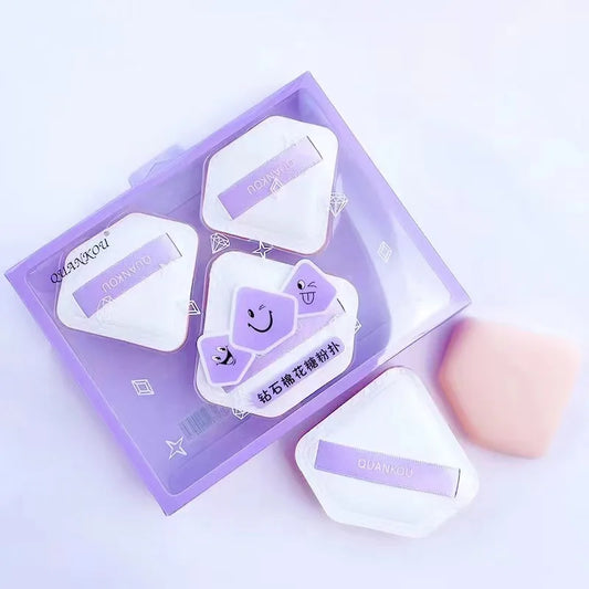 Quankou Diamond Shape Puff 3 PCS