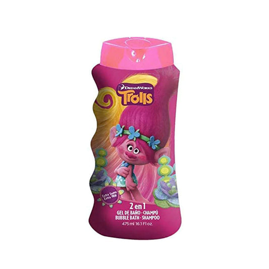 Lorenay Trolls 2 in 1 Bath & Shampoo 475ml